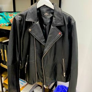Dr.Denim leather jacket